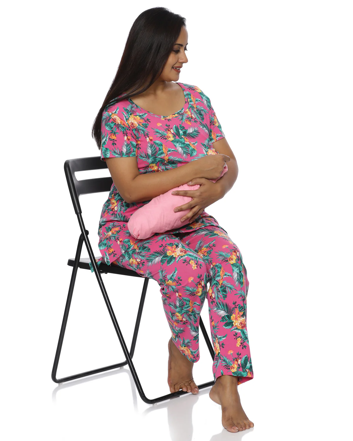 Aisha Zipless Feeding Pant Set - Image 4