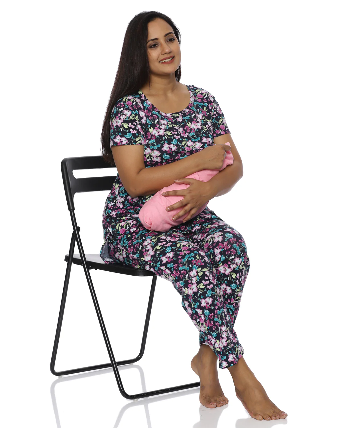 Mansi Zipless Feeding Pant Set - Image 4
